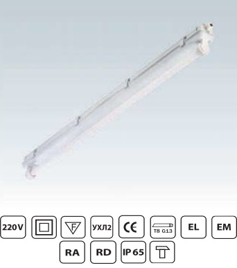 TLPM136 PC EL EM Светильник TLPM136 PC EL EM